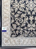 فرش طرح سالاری سرمه ای 77