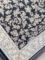 فرش طرح سالاری سرمه ای 4