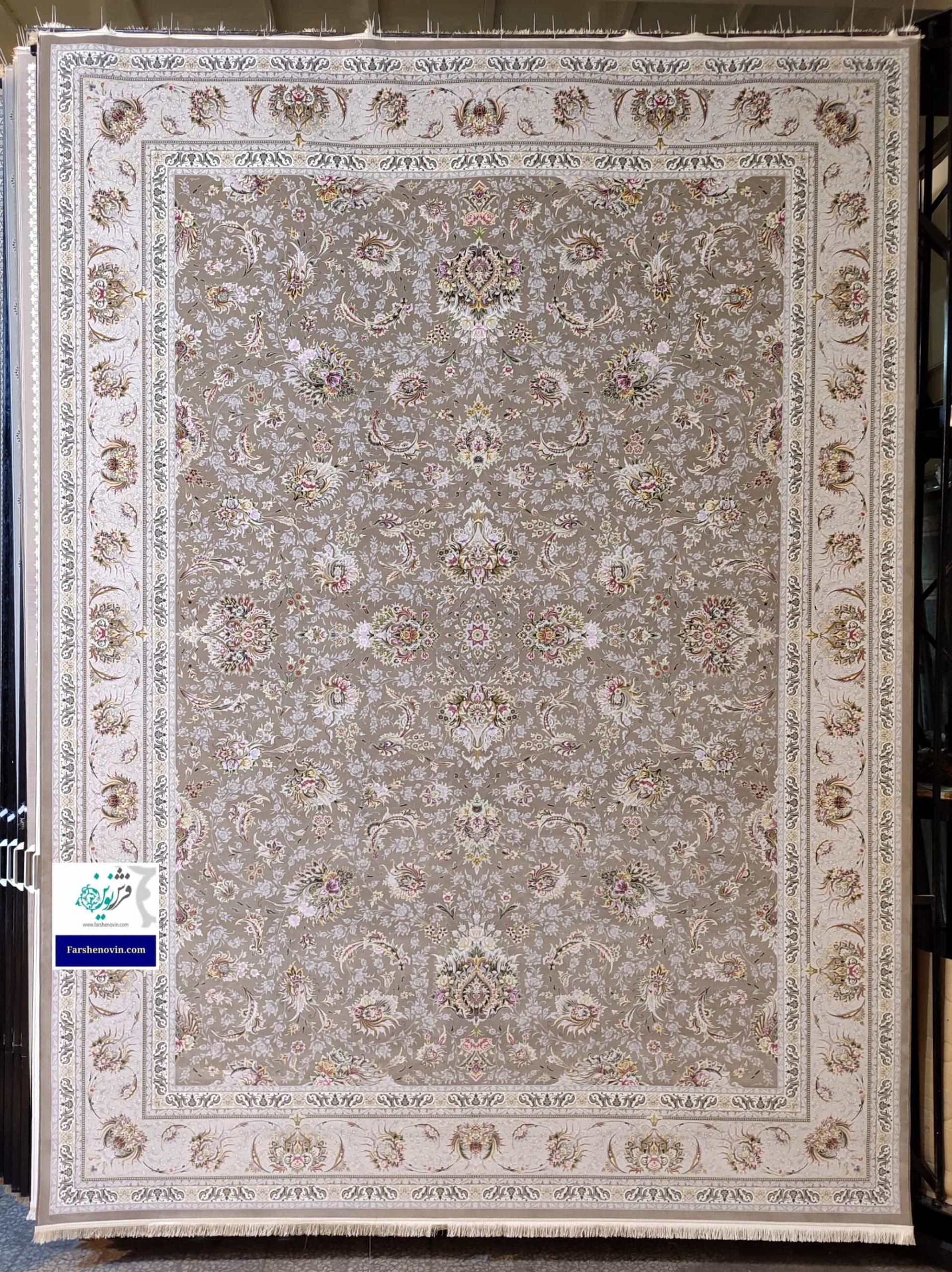 فرش طرح ارسلان نسکافه ای