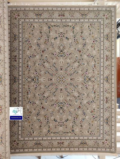 فرش افشان باغ مینو بژ