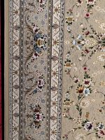 فرش افشان باغ مینو بژ 3