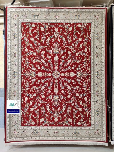 فرش افشان باغ مینو لاکی