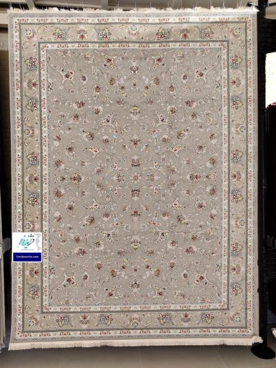 فرش افشان زرنگار نقره ای