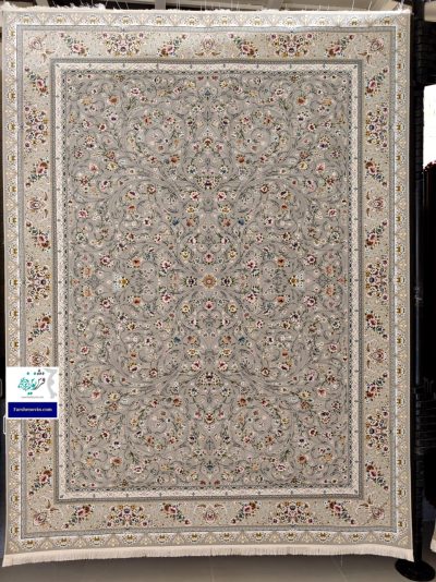 فرش افشان سروناز نقره ای