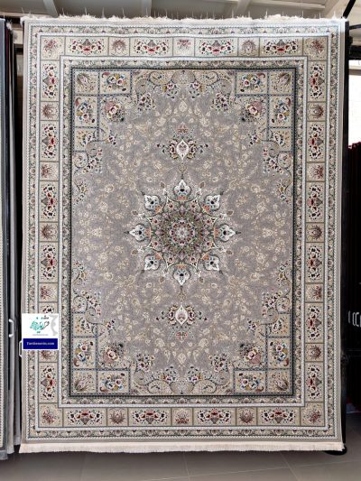 فرش طرح آسمان نقره ای