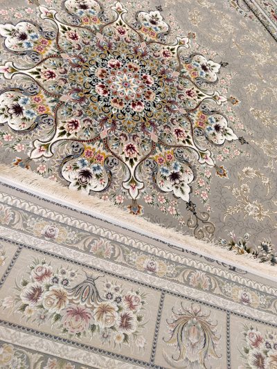 فرش طرح آسمان نقره ای 2