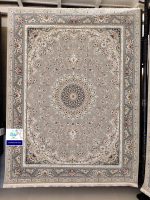 فرش طرح بردیا نقره ای