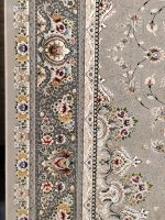 فرش طرح بردیا نقره ای 3