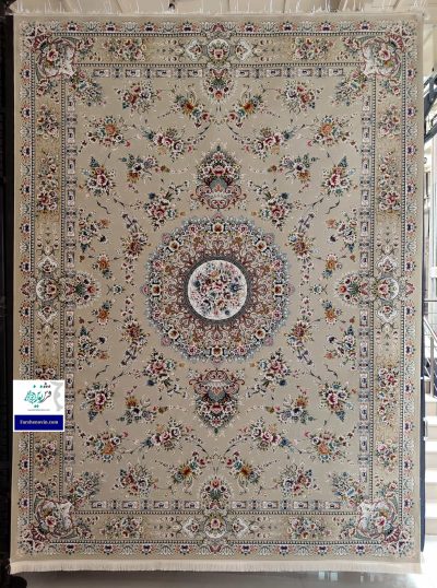فرش طرح پریزاد بژ