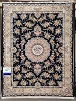 فرش طرح پریزاد سرمه ای