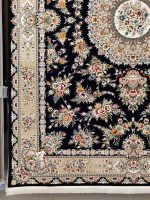 فرش طرح پریزاد سرمه ای 2