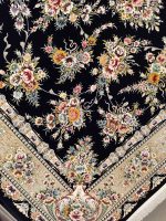 فرش طرح پریزاد سرمه ای 3