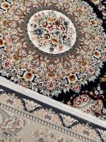 فرش طرح پریزاد سرمه ای 5