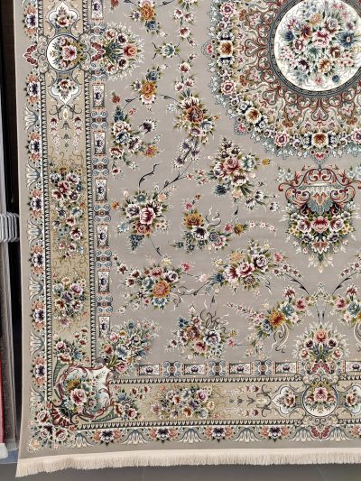 فرش طرح پریزاد نقره ای 2