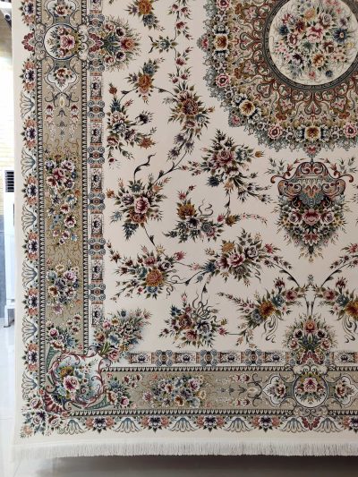 فرش طرح پریزاد کرم 2