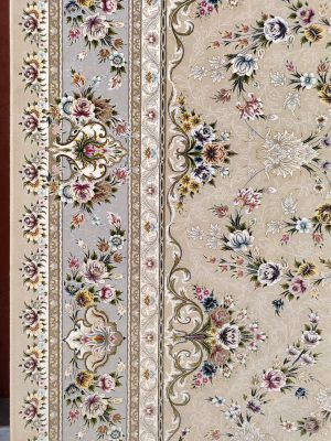 فرش افشان پویان بژ 5