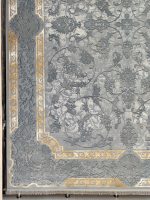 فرش طرح سودا نقره ای 2