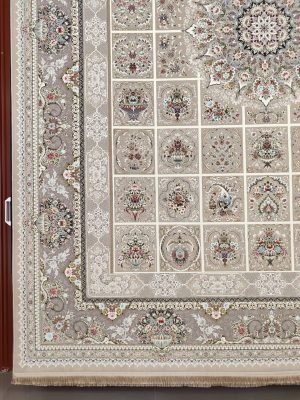 فرش طرح پویا بژ 2