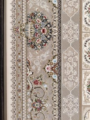 فرش طرح پویا کرم (5)