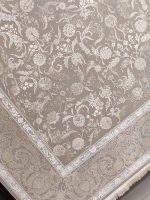 فرش طرح هایلین نقره ای 3