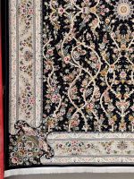 فرش طرح یاسین سرمه ای 2