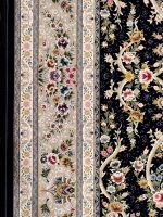 فرش طرح یاسین سرمه ای 4