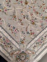 فرش طرح یاسین نقره ای 3