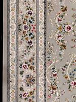 فرش طرح یاسین نقره ای 4
